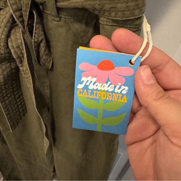 Big Bud Press Short Sleeve Jumpsuit in Green - Picture 7 of 9